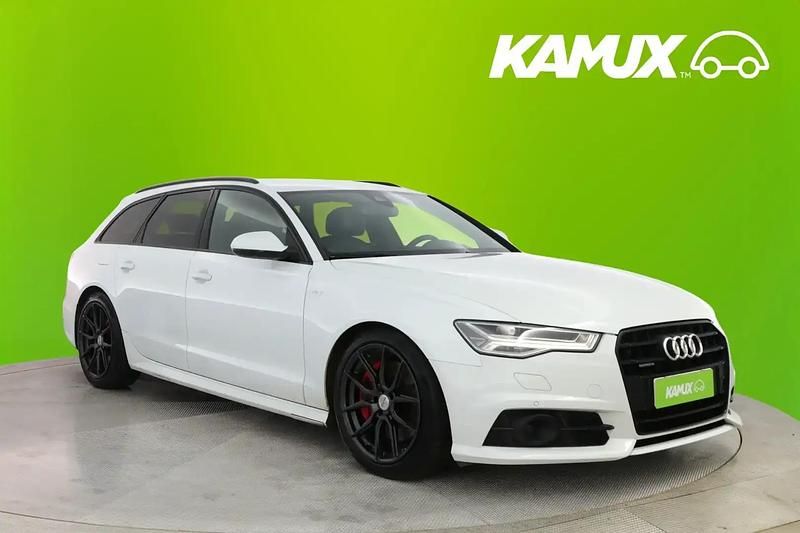Valkoinen Käytetty 2017 Audi A6 Competition Farmari | 29 790 € (Kallis) - Kuva 1/4