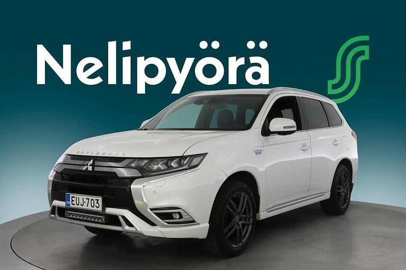Valkoinen Käytetty 2020 Mitsubishi Outlander P-HEV Katumaasturi | 15 900 € (Hyvä tarjous) - Kuva 1/3