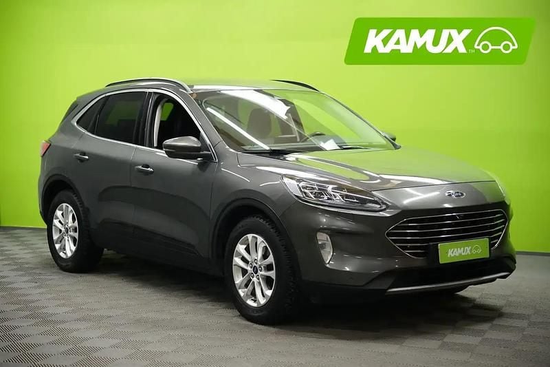 Hopea / harmaa Käytetty 2020 Ford Kuga Titanium X Katumaasturi | 20 890 € (Kallis) - Kuva 1/4