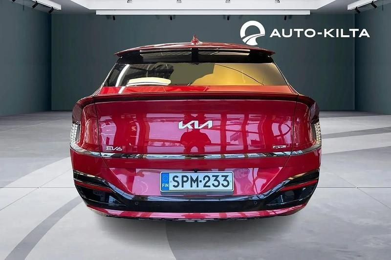 Käytetty Kia EV6 GT-Line 239 kW (325 HP) 2023 Met. punainen Katumaasturi