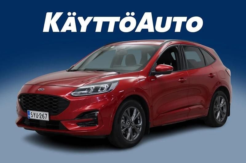Punainen Käytetty 2020 Ford Kuga ST-Line Katumaasturi | 19 880 € (Hyvä tarjous) - Kuva 1/4