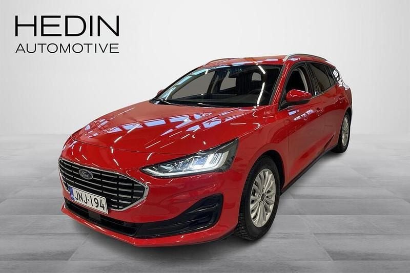 Käytetty Ford Focus Titanium 126 HP (92 kW) 2024 Punainen Farmari