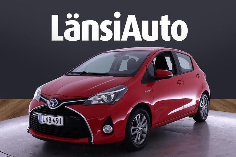 Punainen Käytetty 2016 Toyota Yaris Hybrid Active Viistoperä | 11 111 € (Perustarjous) - Kuva 1/1