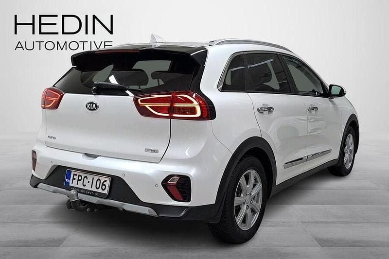 Käytetty Kia Niro Premium 105 HP (77 kW) 2019 Valkoinen Katumaasturi