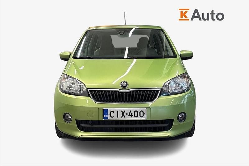 Käytetty Skoda Citigo Elegance 75 HP (55 kW) 2012 Vihreä Viistoperä