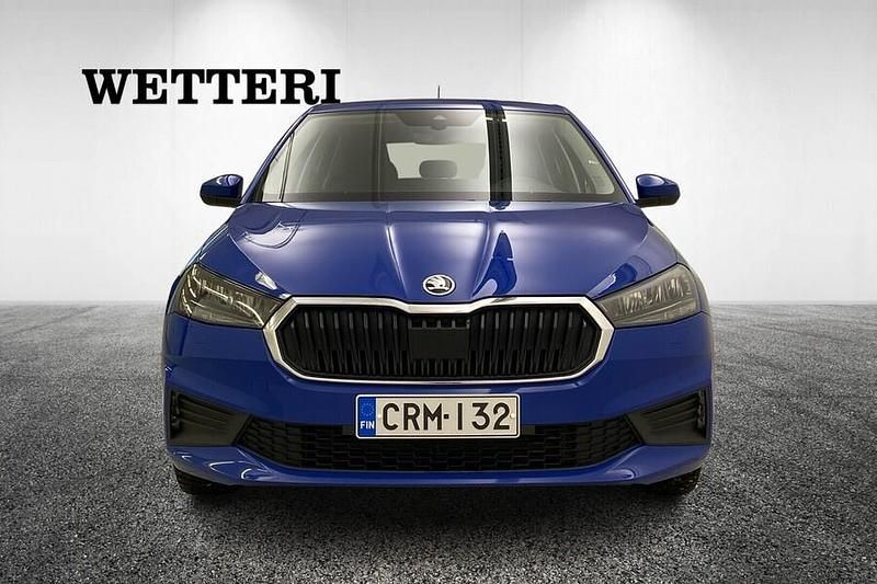 Käytetty Skoda Fabia Ambition 110 HP (80 kW) 2023 Sininen Viistoperä