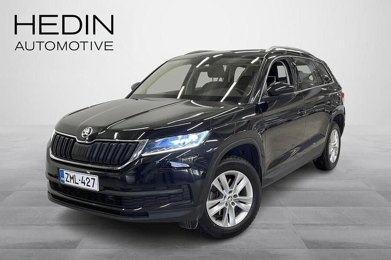 Käytetty Skoda Kodiaq Ambition 150 HP (110 kW) 2019 Musta Katumaasturi