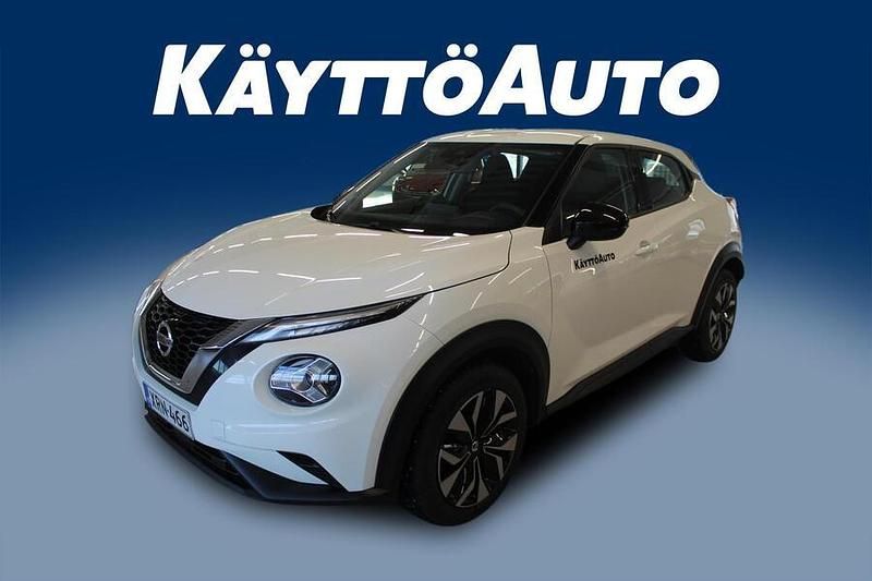 Käytetty Nissan Juke Acenta 114 HP (83 kW) 2022 Valkoinen Katumaasturi