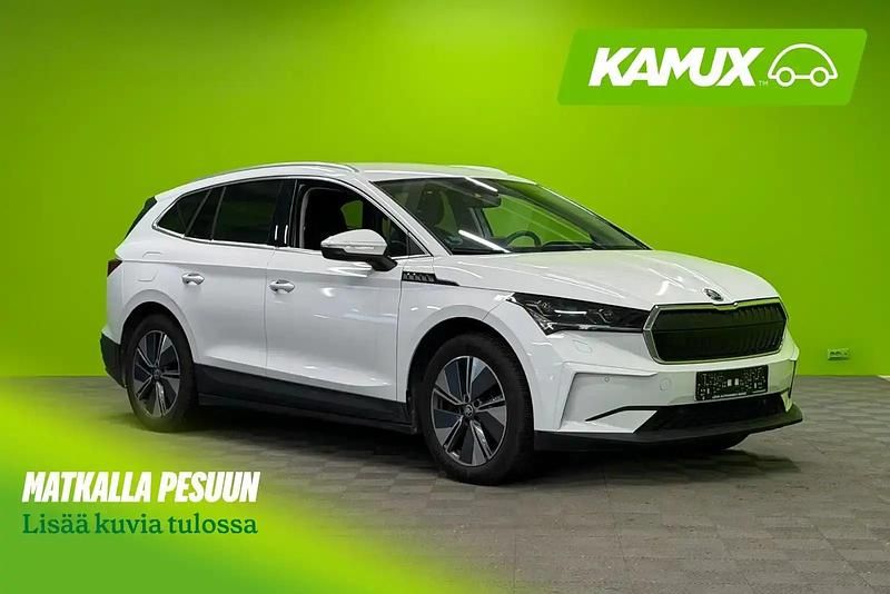 Käytetty Skoda Enyaq iV Suite 150 kW (204 HP) 2022 Valkoinen Katumaasturi