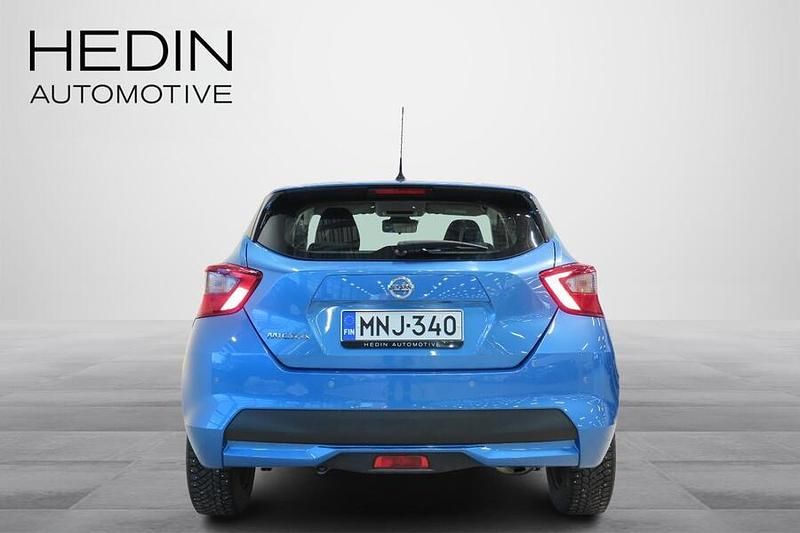 Käytetty Nissan Micra Acenta 90 HP (66 kW) 2018 Sininen Viistoperä