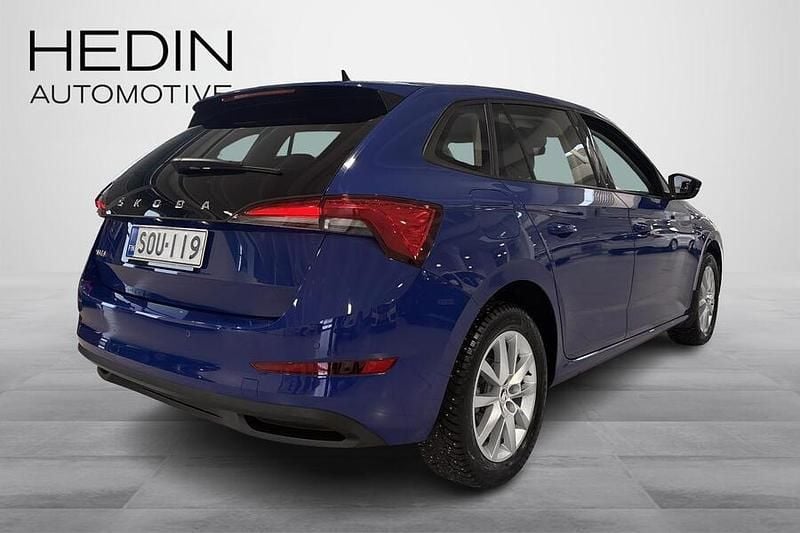 Käytetty Skoda Scala Ambition 110 HP (80 kW) 2022 Sininen Viistoperä