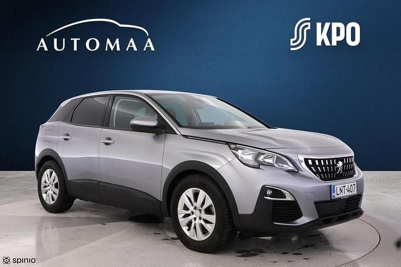 Käytetty Peugeot 3008 Active 120 HP (88 kW) 2017 Harmaa Katumaasturi