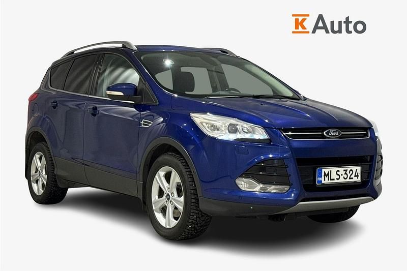 Käytetty Ford Kuga Titanium 138 HP (101 kW) 2014 Sininen Katumaasturi