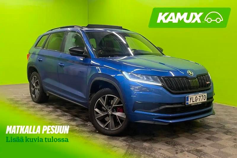 Käytetty Skoda Kodiaq RS 239 HP (175 kW) 2019 Sininen Katumaasturi