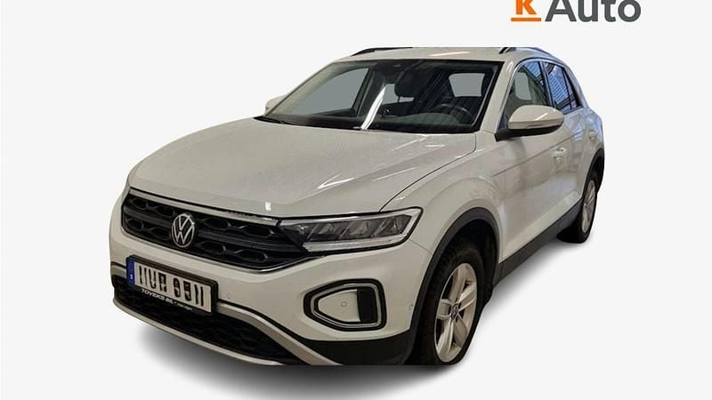 Valkoinen Käytetty 2022 VW T-Roc Comfortline Katumaasturi | 24 800 € (Hieman kallis) - Kuva 1/3