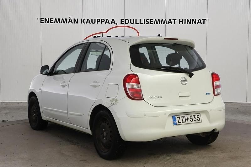 Käytetty Nissan Micra Acenta 98 HP (72 kW) 2011 Valkoinen Viistoperä