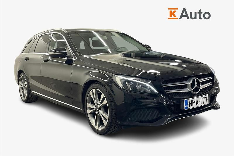 Musta Käytetty 2015 Mercedes C250 Business Farmari | 14 900 € - Kuva 1/4
