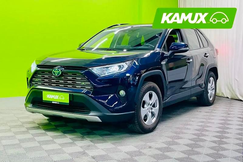 Käytetty Toyota RAV4 Hybrid Executive 222 HP (163 kW) 2020 Sininen Katumaasturi