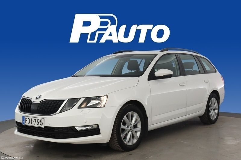 Valkoinen Käytetty 2020 Skoda Octavia G-TEC Business Line Farmari | 10 900 € (Hyvä tarjous) - Kuva 1/4