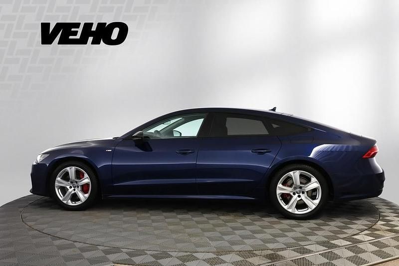 Käytetty Audi A7 Business 252 HP (185 kW) 2020 Sininen Sedan