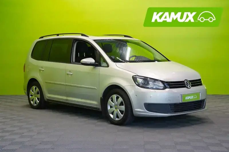 Hopea / harmaa Käytetty 2011 VW Touran Comfortline Tila-auto | 8 490 € (Perustarjous) - Kuva 1/4