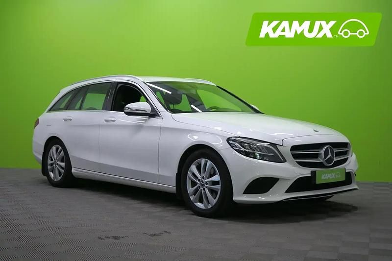 Valkoinen Käytetty 2019 Mercedes C180 Business Farmari | 23 390 € (Perustarjous) - Kuva 1/4