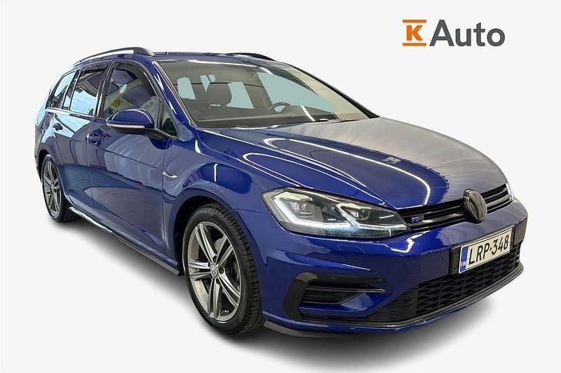 Käytetty VW Golf VII R-line 150 HP (110 kW) 2019 Sininen Farmari