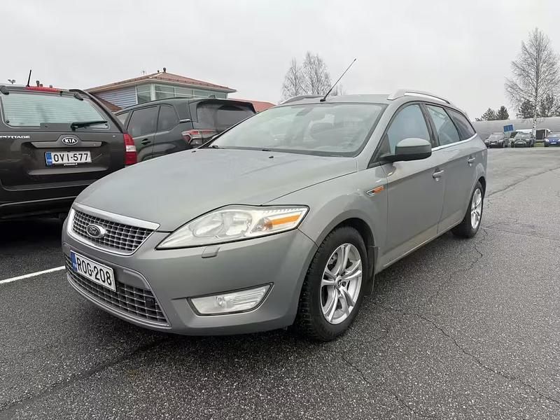 Sininen Käytetty 2007 Ford Mondeo Ghia Sedan | 3 490 € - Kuva 1/4