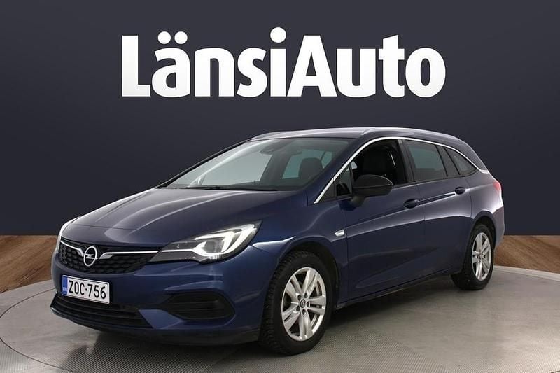 Sininen Käytetty 2022 Opel Astra Innovation Farmari | 17 190 € (Hieman kallis) - Kuva 1/1