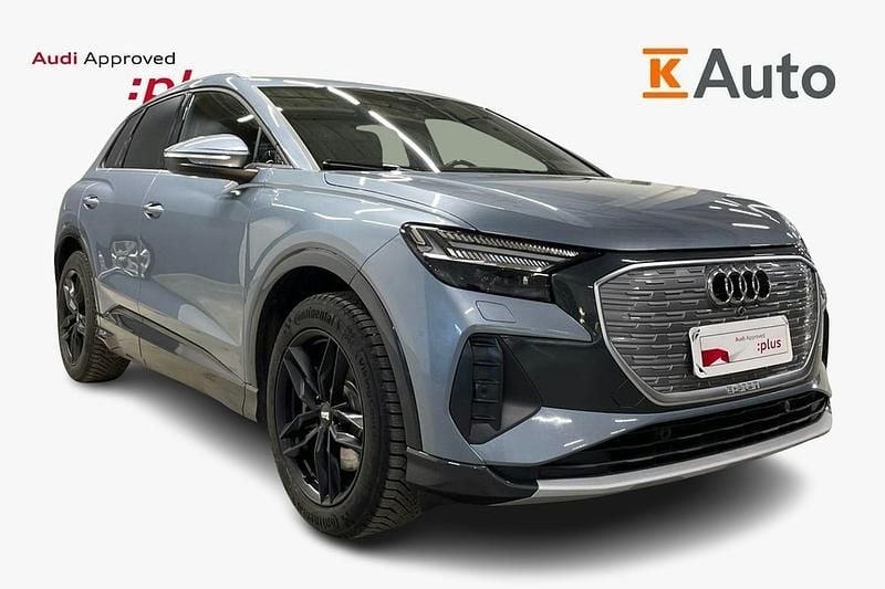 Käytetty Audi Q4 e-tron Advanced Plus 210 kW (286 HP) 2024 Sininen Katumaasturi
