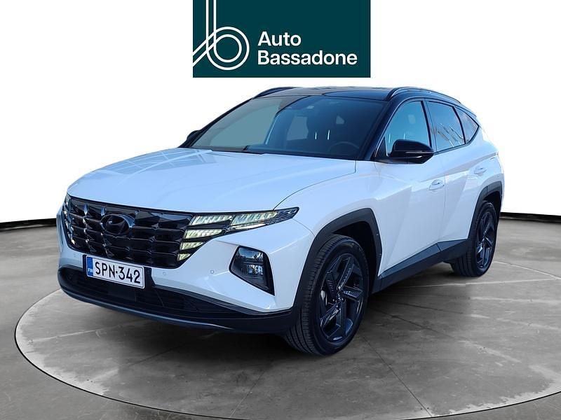Valkoinen Käytetty 2024 Hyundai Tucson Katumaasturi | 41 880 € - Kuva 1/4