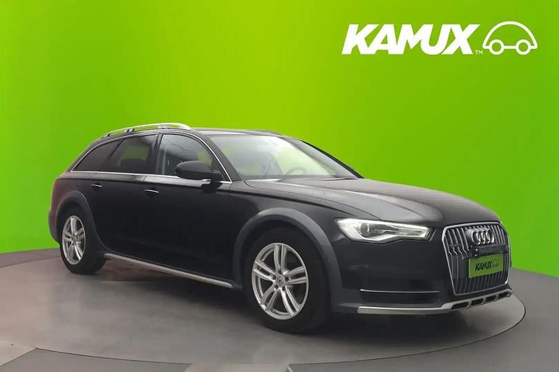 Musta Käytetty 2015 Audi A6 Allroad Business Farmari | 22 400 € (Perustarjous) - Kuva 1/4