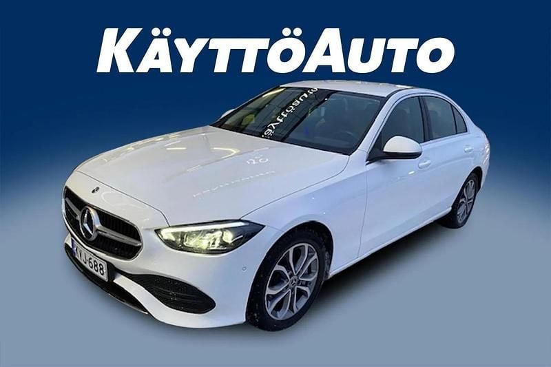 Käytetty Mercedes C300e Business 204 HP (150 kW) 2023 Polar valkoinen Sedan