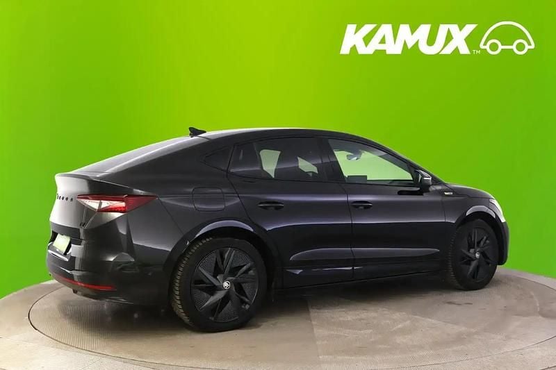Käytetty Skoda Enyaq iV Suite 219 kW (299 HP) 2022 Musta Katumaasturi
