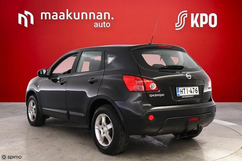 Käytetty Nissan Qashqai Acenta 114 HP (83 kW) 2008 Musta Katumaasturi