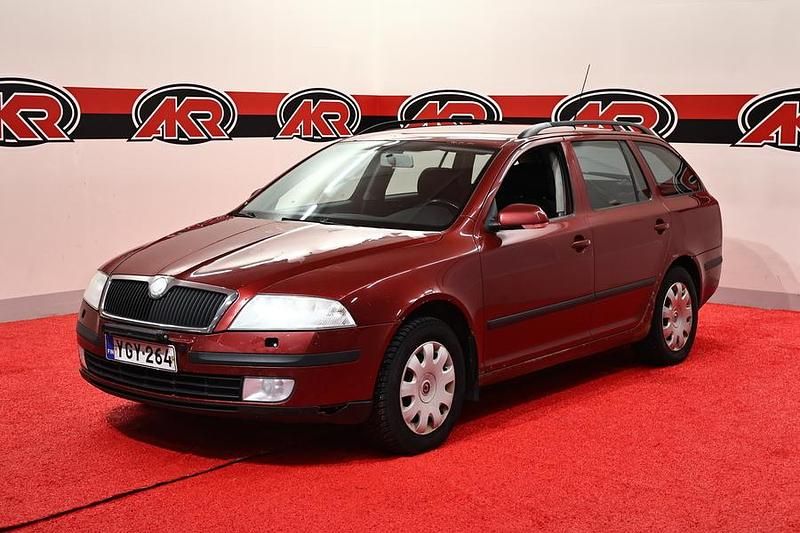 Punainen Käytetty 2008 Skoda Octavia Ambiente Farmari | 1 800 € - Kuva 1/4