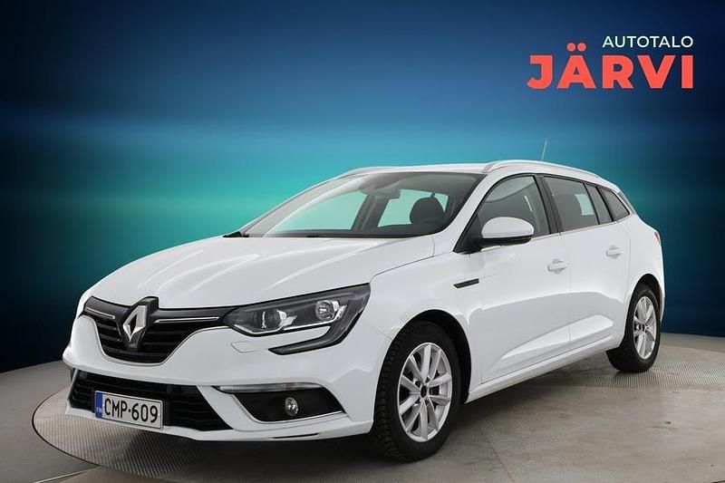 Valkoinen Käytetty 2019 Renault Mégane GrandTour Zen Farmari | 12 700 € (Hieman kallis) - Kuva 1/3