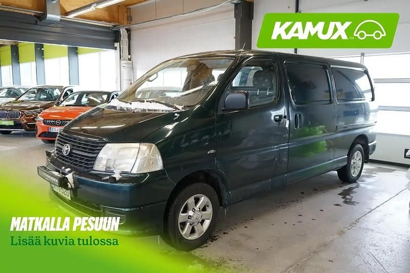 Käytetty Toyota HiAce 117 HP (86 kW) 2007 Vihreä