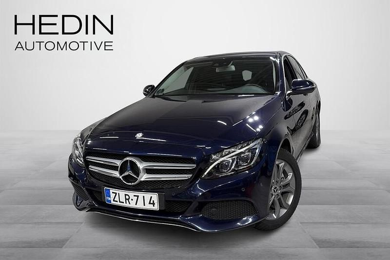 Sininen Käytetty 2017 Mercedes C200 Edition Sedan | 25 900 € (Perustarjous) - Kuva 1/4