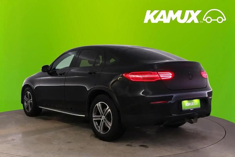 Käytetty Mercedes GLC250 Business 204 HP (150 kW) 2018 Musta Coupe - kaksiovinen