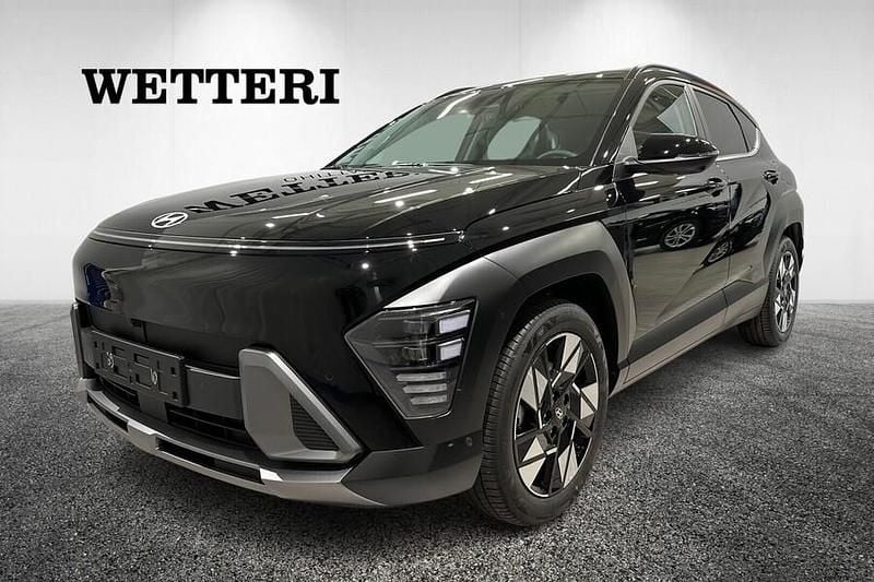Käytetty Hyundai Kona Premium 141 HP (103 kW) 2025 Musta Katumaasturi