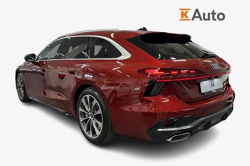 Uusi Audi A6 Design 295 HP (216 kW) 2026 Met. punainen Farmari