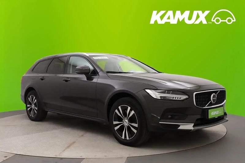 Hopea / harmaa Käytetty 2021 Volvo V90 CC Farmari | 31 990 € - Kuva 1/4