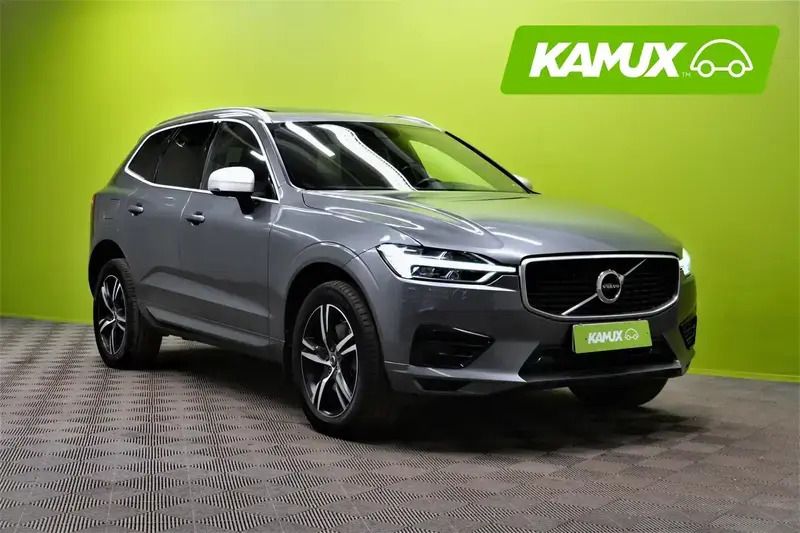 Hopea / harmaa Käytetty 2019 Volvo XC60 Business Edition Katumaasturi | 31 690 € (Hyvä tarjous) - Kuva 1/4