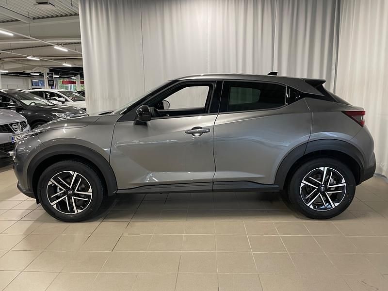 Uusi Nissan Juke N-Connecta 114 HP (83 kW) 2025 Harmaa Katumaasturi