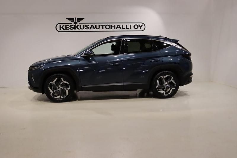 Käytetty Hyundai Tucson Premium 265 HP (194 kW) 2021 Sininen Katumaasturi
