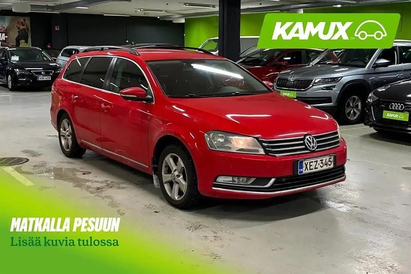 Käytetty VW Passat Comfortline 122 HP (89 kW) 2011 Punainen Farmari
