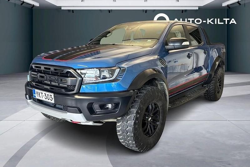 Met. sininen Käytetty 2022 Ford Ranger Raptor Nouto | 53 900 € (Perustarjous) - Kuva 1/4