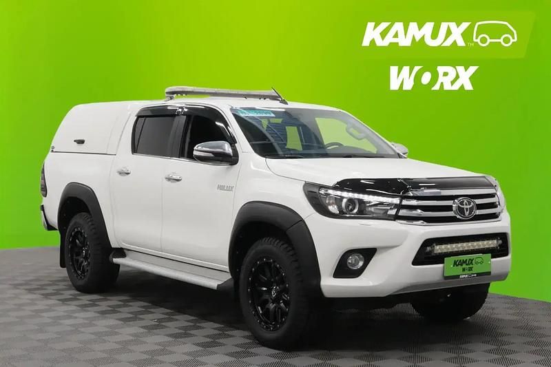 Valkoinen Käytetty 2016 Toyota HiLux Active Nouto | 39 900 € (Perustarjous) - Kuva 1/4