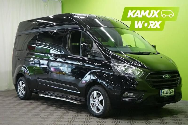 Musta Käytetty 2018 Ford Transit Custom Tila-auto | 22 590 € (Supertarjous) - Kuva 1/4